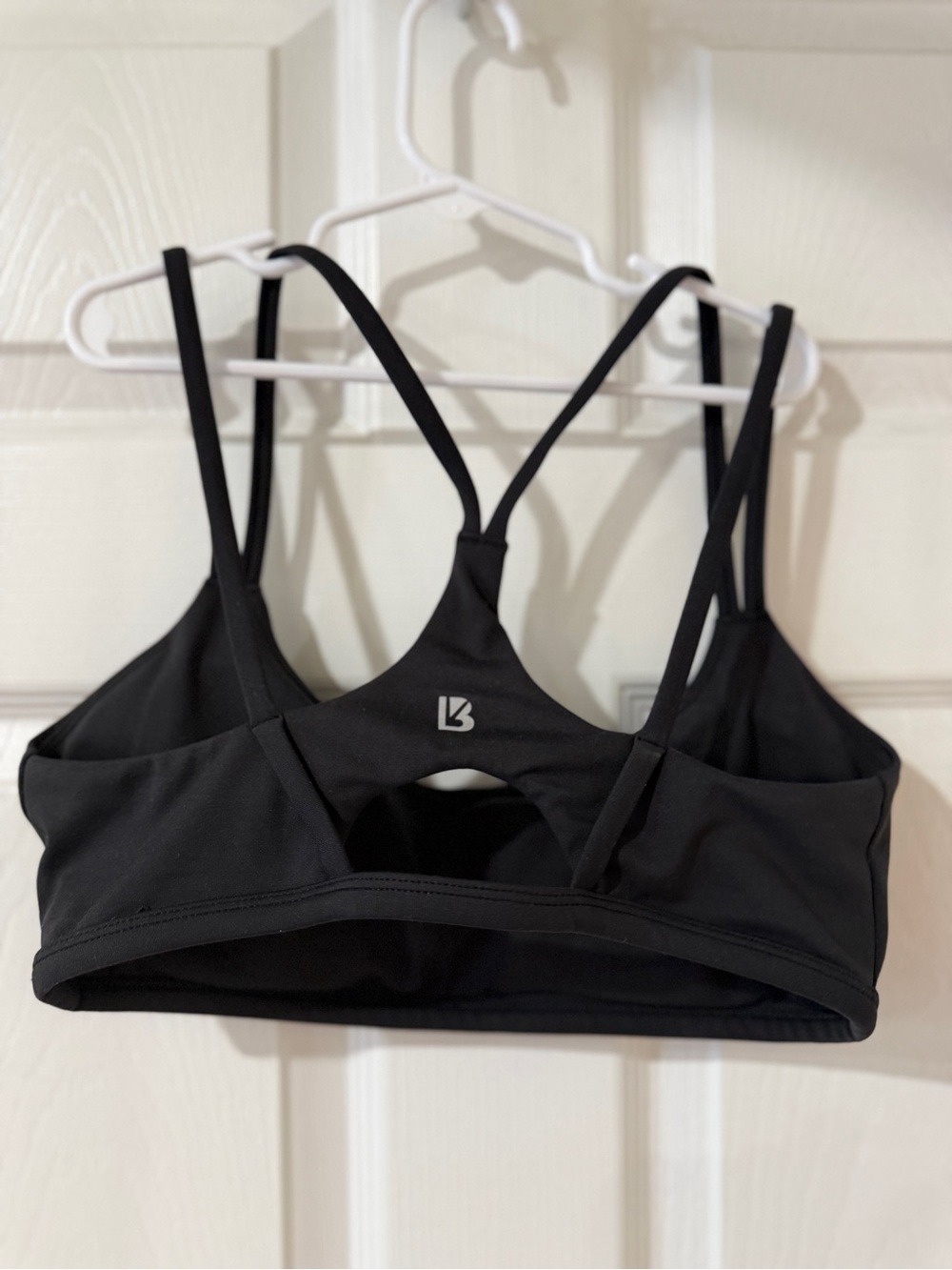 BuffBunny Black Strappy Sports Bra